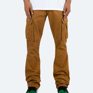 Logo personalizzato 100% cotone Casual da <span class=keywords><strong>uomo</strong></span> <span class=keywords><strong>con</strong></span> parasola <span class=keywords><strong>pantaloni</strong></span> <span class=keywords><strong>Cargo</strong></span> <span class=keywords><strong>con</strong></span> coulisse <span class=keywords><strong>elastico</strong></span> <span class=keywords><strong>in</strong></span> <span class=keywords><strong>vita</strong></span> impilati <span class=keywords><strong>pantaloni</strong></span> per <span class=keywords><strong>uomo</strong></span> - Product Image 2