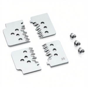 Cuchillas de repuesto para juego de cuchillos 12 12 10 con tornillos de fijación e inserciones de corte de metal - Product Image 1