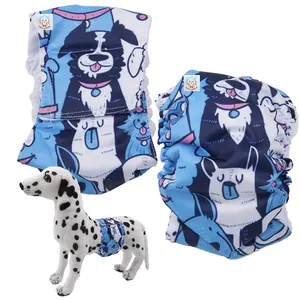 COLLABOR英国施普林格猎犬可洗尿布狗热卖狗尿布Xl Pul可重复使用狗包裹尿布
