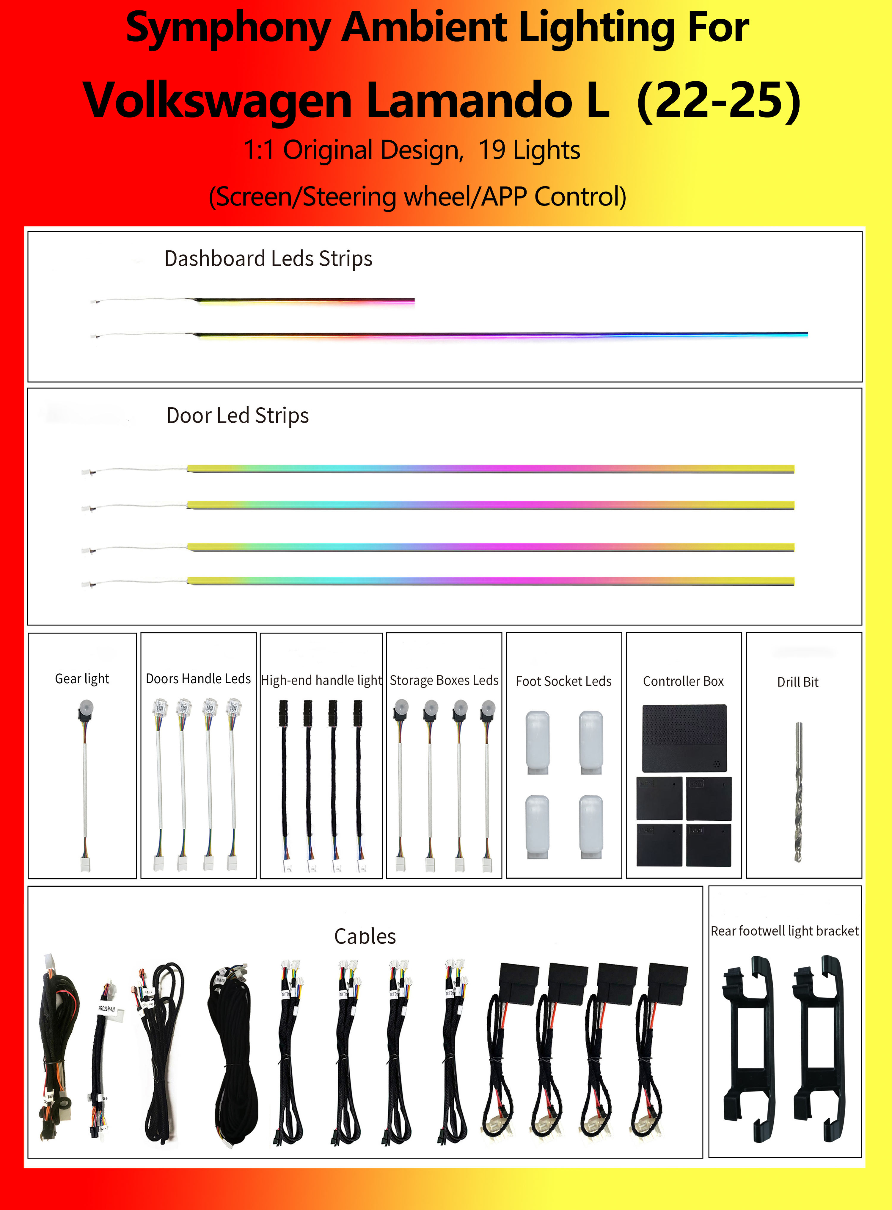 Volkswagen Lamando L  Symphony 19 Lights