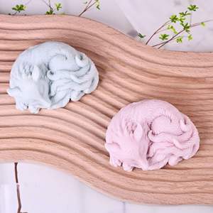 Early Riser New Nine-tailed Fox Aromaterapia Vela Molde de silicona Pastel Hornear Mousse Adornos de animales Yeso Fox Film - Product Image 3