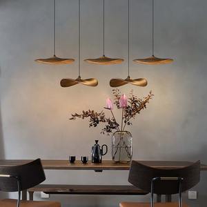 Lámpara de Techo de Estilo Japonés Wabi-Sabi, Inspirada en el Zen, para Restaurante, Salón de Té, LED, Altura Ajustable, Fácil Instalación, Estilo Chino Moderno - Product Image 4