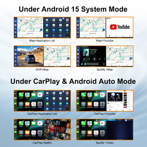 11.4인치 안드로이드 15.0 4G 블랙박스 8G+128G ADAS 5G 와이파이 차량용 DVR GPS 블루투스 FM 24시간 주차 모니터링 후방 카메라 비디오 레코더 - Product Image 5
