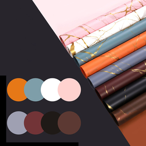 Bán Buôn Đầy Màu Sắc Sinh Nhật Đảng Craft Giấy Bao Bì Món Quà Sang Trọng Hoa Giấy Gói Với Tráng PVC In Offset - Product Image 3