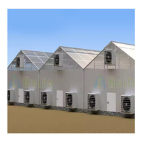 Huifa Gesloten Hennep Licht Deprivatie Kassen Milieu Controle Hvac Systeem Verzegeld Broeikasoplossingen Voor De Teelt
