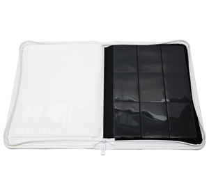 Álbum de Tarjetas Coleccionables con Logotipo Repujado, Cuero PU Duradero, Páginas de PP Impermeables, Encuadernación Cosida - Product Image 6