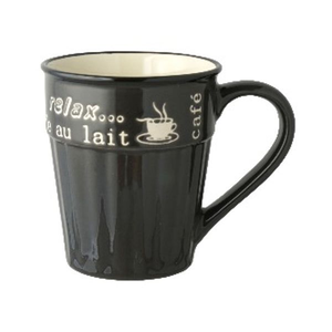 Tasses à café en céramique gaufrée en forme de V, grande capacité, écologiques, en porcelaine, pour cadeaux d'affaires, compatibles lave-vaisselle et micro-ondes, à prix abordable - Product Image 4