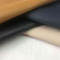 Tissu en cuir synthétique PU avec support enduit pour doublure de chaussures, personnalisable