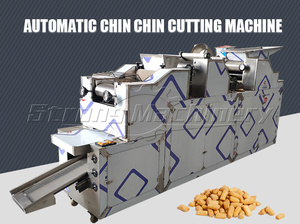 Línea automática de producción de Chinchin, equipo para hacer Barbilla, máquina cortadora de Chinchin para hacer aperitivos - Product Image 3