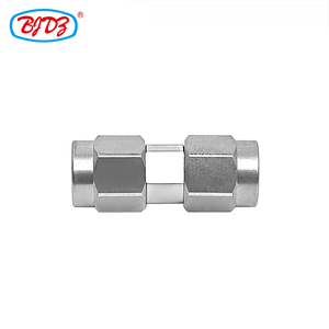 Fabricante 2,92 MM enchufe macho a 2,92mm enchufe macho onda milimétrica Acero inoxidable <span class=keywords><strong>MMW</strong></span> RF coaxial adaptador Adaptador convertidor - Product Image 3