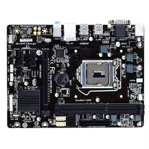 Tình trạng tốt ga H81 Bo mạch chủ máy tính H81M-DS2 H81M-S1 trong Tel Chipset Máy tính để bàn Bo mạch chủ H81M LGA 1150 DDR3 mATX cho i3 i5