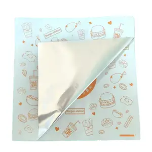 Özel boyut ambalaj kağıdı sandviç PE kaplı yağ geçirmez kağıt rulosu levhalar