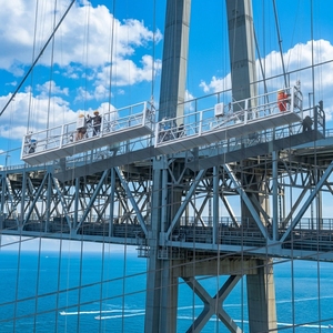 Piattaforma di Lavoro Elettrica ZLP630 ZLP1000 ZLP800, <span class=keywords><strong>Gondola</strong></span> di Sollevamento Elettrica, Ponteggio Motorizzato - Product Image 5