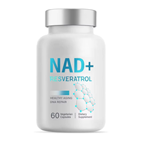 Complément alimentaire pour adultes, marque privée OEM ODM Flourisher, NAD Plus, resvératrol, vitamines antioxydantes, 60 capsules