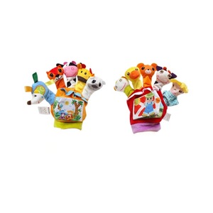 Il pupazzo <span class=keywords><strong>di</strong></span> peluche con le dita, un simpatico giocattolo per l'educazione precoce degli animali, racconta <span class=keywords><strong>la</strong></span> <span class=keywords><strong>storia</strong></span> del burattino del dito <span class=keywords><strong>di</strong></span> un bambino - Product Image 6