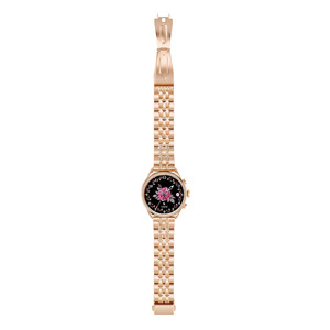2024 Reloj inteligente dorado para mujer Pulsera de moda para mujer Regalo Gen 9 relojes inteligentes redondos con pantalla táctil con monitor de ritmo cardíaco - Product Image 5