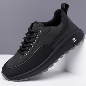 Chaussures de sport à bout fermé pour hommes, légères, antidérapantes, avec amorti, à lacets, à la mode, pour toutes les saisons - Product Image 5
