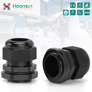 Presse-étoupe Bimed Hoonsun en nylon PA66 IP68, filetage PG, usage industriel, basse tension, raccords de câbles de haute qualité - Product Image 6