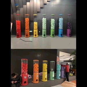 Máquina expendedora de cápsulas de bolas grandes de 100 mm, modelo 2026, operada con monedas, para juguetes de chicle, de entretenimiento, de pie, en inglés, apta para niños, 1 año de garantía. - Product Image 6