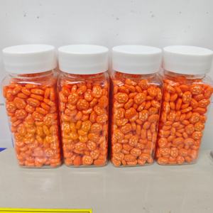 100g Gâteau d'Halloween arrose de pâtisseries décorées de perles de <span class=keywords><strong>sucre</strong></span> Os de citrouille <span class=keywords><strong>Yeux</strong></span> de sang Perles de <span class=keywords><strong>sucre</strong></span> décorées - Product Image 3