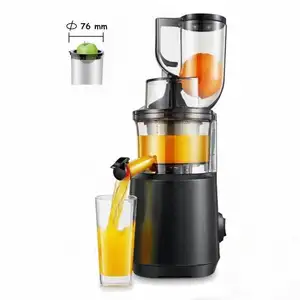 wide chute press fruit machine commercial juicer extractor manual slow Juicer