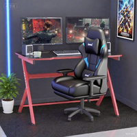 Bureau d'ordinateur de jeu ergonomique avec grande surface pour configuration de jeu PC