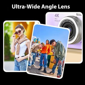 Mini Kids Flip Screen HD Digital Camera-Portable Travel Camera with 180 Wideangle and TF <b>Card</b> Support - Product Image 5