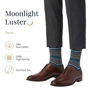 <span class=keywords><strong>Calcetines</strong></span> de Vestir Personalizados para <span class=keywords><strong>Hombre</strong></span>, de Lujo, Mezcla de Algodón, Antibacterianos, Transpirables, Tejido Fino, para Otoño, <span class=keywords><strong>con</strong></span> Logotipo Personalizado - Product Image 1