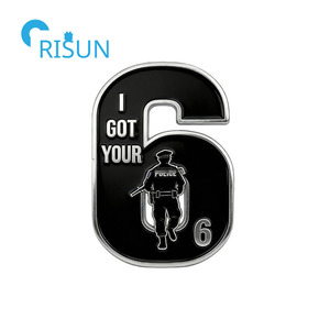 Pièces commémoratives personnalisées « I've Got Your 6 » IGY6 <span class=keywords><strong>Thin</strong></span> <span class=keywords><strong>Blue</strong></span> <span class=keywords><strong>Line</strong></span> – Médaille de défi personnalisée « I Got Your 6 » - Product Image 4