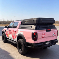 Cubierta Rígida de Aluminio para Camioneta, Impermeable, de 23 cm de Grosor, Personalizable, con Cierre, Plegable Manualmente