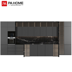 โครงการโซลูชั่นแบบแพ็คสำเร็จรูป PA Modular Design <span class=keywords><strong>ตู้</strong></span>ครัวไม้จริงแบบโมเดิร์น - Product Image 2