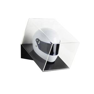 Design personalizzato acrilico vetrina a parete Perspex casco porta espositore per negozio - Product Image 2