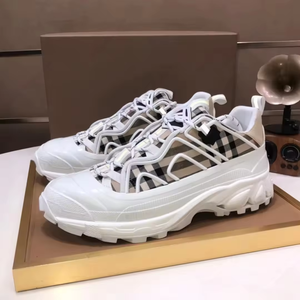 2026 New Top Quality Luxury Designer <b>Sneakers</b> shoes retro pattern Casual Shoes Men Women Light Thick lace walking shoes - Product Image 4