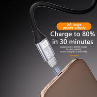 Charge rapide : Câble de type C premium 60W mâle vers femelle 1m, prend en charge la charge rapide pour les téléphones, les ordinateurs portables, les appareils USB-C