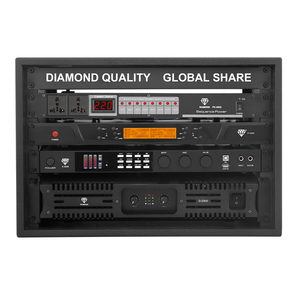 <span class=keywords><strong>DIAMOND</strong></span> AUDIO 2026 ระบบเสียงไม้ 4-IN-1 รุ่นขายดี กำลังขับ 1000 วัตต์ ระบบเสียงระดับมืออาชีพ 2U เพาเวอร์แอมป์สำหรับงานเสียงมืออาชีพ - Product Image 1