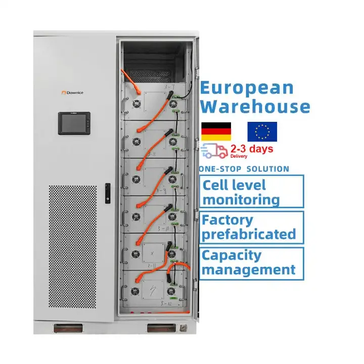 With Warehouse in Europe 100kwh 105kwh 2000ah Dawnice Battery Solar Energy Storaging Lower Utility Bills Lower Cost