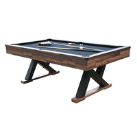 Mesa de billar multijuego 3 en 1 de 7 pies con mesa de comedor, tenis y billar de billar para niños y adultos, Material de cojín de MDF