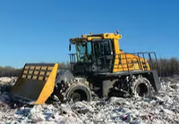 Compacteur de remblai XH285 de 28 tonnes avec moteur et pompe – Composants essentiels pour le compactage du sol