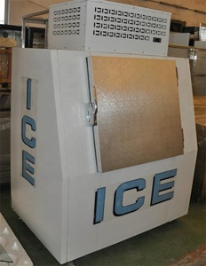 380L commercial <span class=keywords><strong>distributeur</strong></span> de glace/sac bac à glaçons/slant porte simple glace réfrigérateur - Product Image 1
