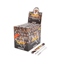 Cônes en papier à rouler transparents avec logo personnalisé, emballage OEM, vente en gros, saveur fruitée HONEYPUFF, 110 mm, 280 g par boîte