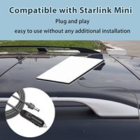 Câble Starlink Mini 5m 12V-24V 3A Charge Rapide Gaine PVC Étanche Extension d'Alimentation CC Ordinateur Allume-Cigare Voiture
