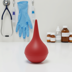 <b>Red</b> Rubber <b>Bulb</b> Syringe 90Ml For Medical Use - Product Image 3
