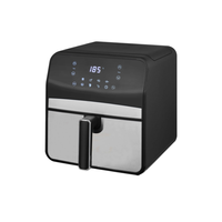 Nouveau modèle d'appareils ménagers intelligents 6L friteuse à air numérique de haute qualité avec 8 programmes préréglés