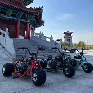 Tricycle tout-terrain à trois roues équipé d'un moteur quatre temps de 212 cm³ ; Kart de <span class=keywords><strong>drift</strong></span> à essence conçu pour la course - Product Image 4