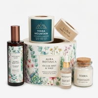 Étiquettes cosmétiques personnalisées pour soins de la peau, autocollants avec logo, impression vinyle imperméable, dorure à chaud, étiquettes d'emballage pour bouteilles