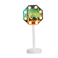 Enseigne lumineuse LED exquise pour les décorations à piles du Ramadan pour les mosquées et les fournitures de fête à la maison