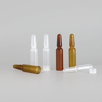 Flacon vide transparent en plastique PETG ou PP de 1.5ml 2ml 3ml 4ml pour cosmétique