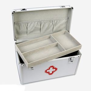 Venta caliente Oem Odm de maletín de Metal Aluminumfirst ayuda Kit de seguridad de emergencia Caja de Herramientas caso médico - Product Image 6