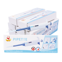 Micropipettes en plastique réglables multicanal à volume réglable IKEME Lab Medical Pipetteur Micropipette Embouts de micropipettes en plastique réglables