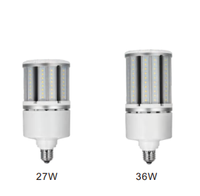 Ampoule LED maïs UL CE RoHS ERP 3CCT et puissance sélectionnable IP64 AC100-277V E26/E27/E39/E40 pour éclairage industriel